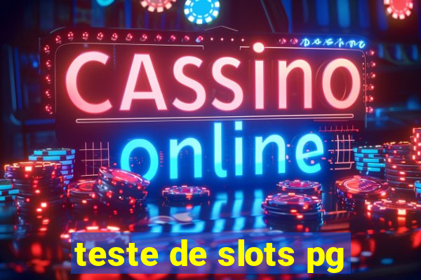 teste de slots pg